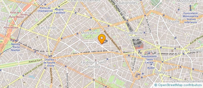 localisation de l'entreprise SCI DU 15 RUE DE TEHERAN  PARIS