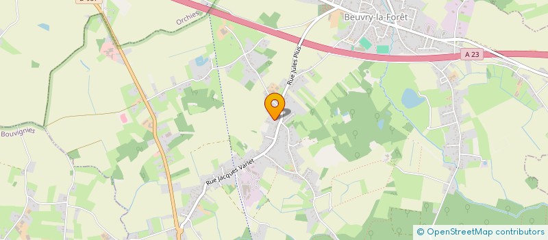 localisation de l'entreprise SCI DU 15 RUE DU MARECHAL FOCH  BEUVRY-LA-FORET