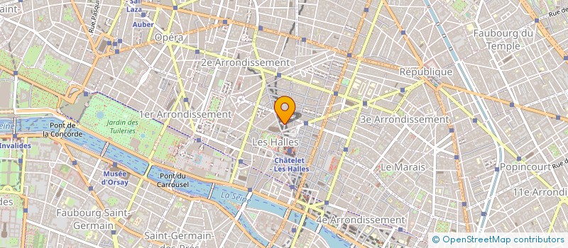 localisation de l'entreprise SCI DU 15 RUE MONTORGUEIL  PARIS