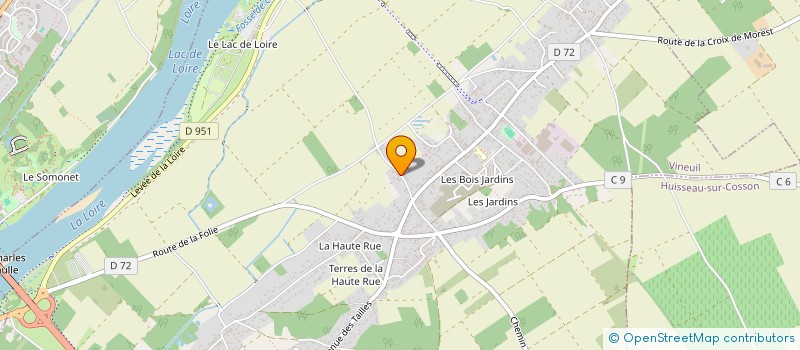 localisation de l'entreprise SCI DU 15 RUE ROYALE PARIS HUITIEME à VINEUIL