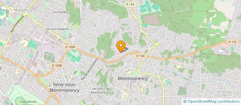 localisation de l'entreprise SCI DU 15 TER PLACE FOCH à MONTMORENCY