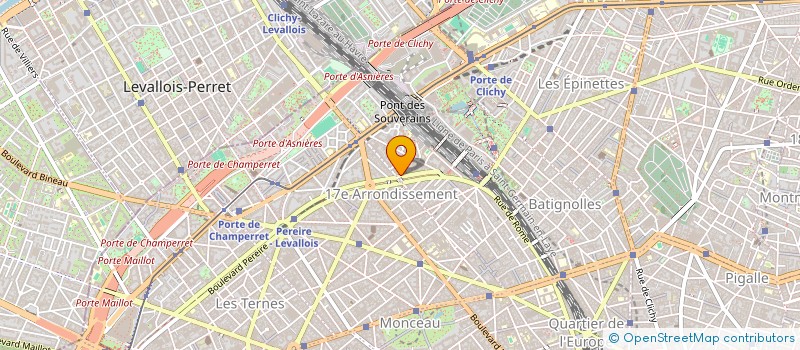 localisation de l'entreprise SCI DU 150 BOULEVARD BINEAU à PARIS