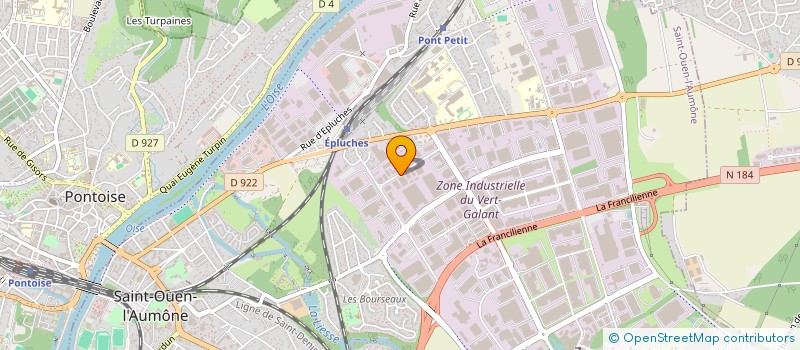 localisation de l'entreprise SCI DU 153 BOULEVARD JEAN ALLEMANE à SAINT-OUEN-L'AUMONE