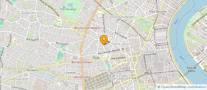 localisation de l'entreprise SCI DU 155 AVENUE DE PARIS  BORDEAUX