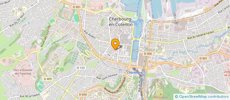 localisation de l'entreprise SCI DU 156 RUE DE LA PAIX à CHERBOURG-EN-COTENTIN