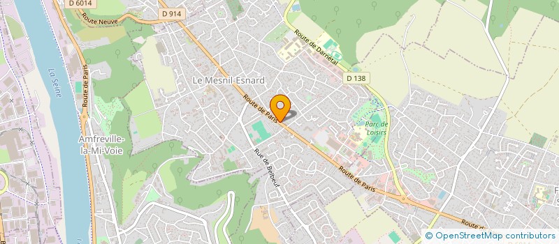 localisation de l'entreprise SCI DU 158  LE MESNIL-ESNARD