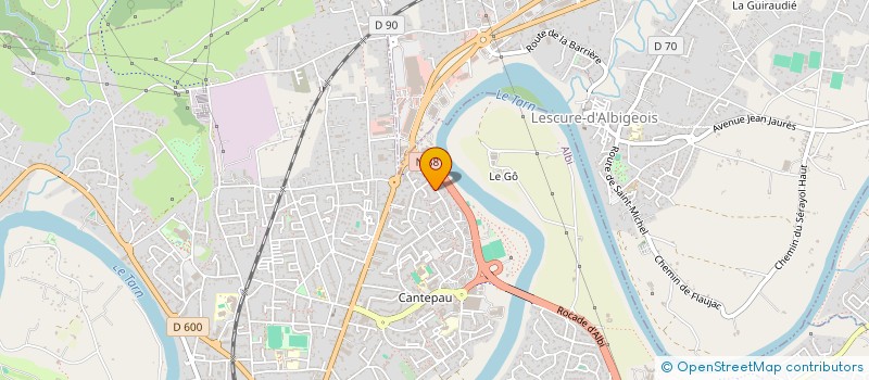 localisation de l'entreprise SCI DU 159 AVENUE HOCHE  ALBI