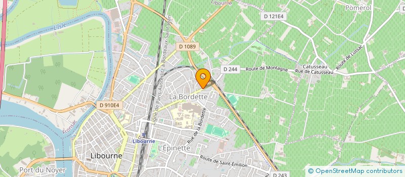 localisation de l'entreprise SCI DU 159 RUE DE LA MARNE à LIBOURNE