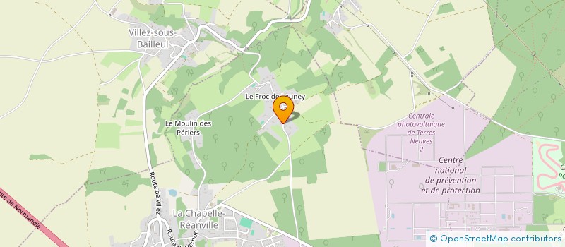 localisation de l'entreprise SCI DU 16 AOUT  LA CHAPELLE-LONGUEVILLE