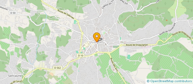 localisation de l'entreprise SCI DU 16 COURS DE LA REPUBLIQUE  LORGUES