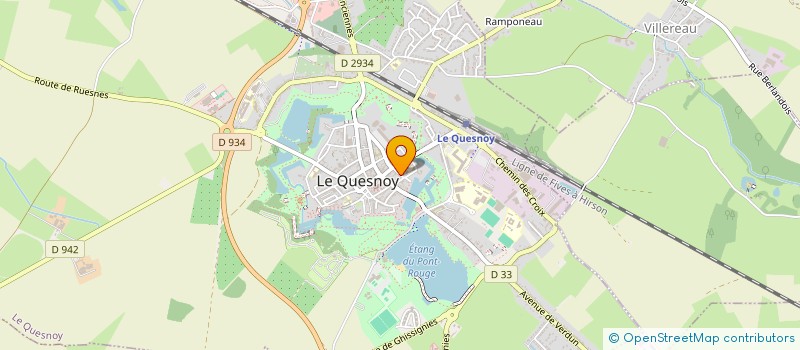 localisation de l'entreprise SCI DU 16 ET 18 PLACE DU GENERAL LECLERC à LE QUESNOY