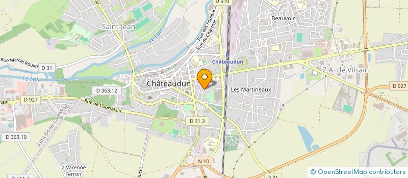 localisation de l'entreprise SCI DU 16 GRANDE RUE à CHATEAUDUN