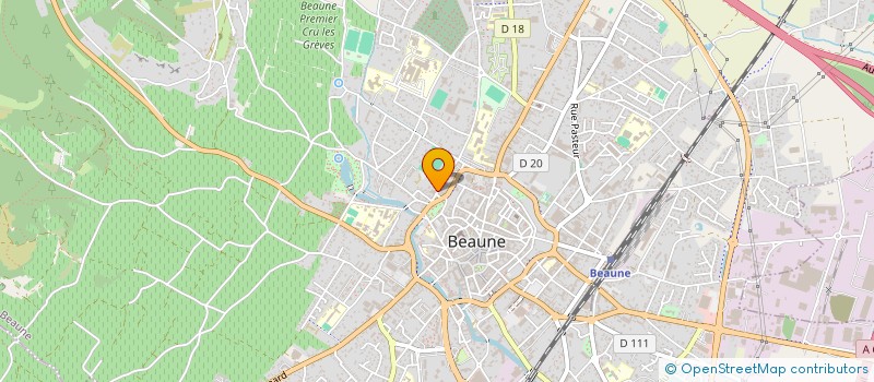 localisation de l'entreprise SCI DU 16 PLACE CARNOT à BEAUNE