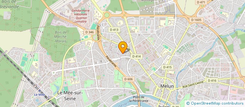 localisation de l'entreprise SCI DU 16 R DE LA CHASSE à MELUN