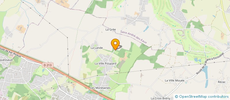 localisation de l'entreprise SCI DU 16 RUE ARISTIDE BRIAND  LA BAULE-ESCOUBLAC