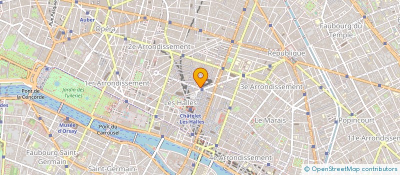 localisation de l'entreprise SCI DU 16 RUE ETIENNE MARCEL  PARIS