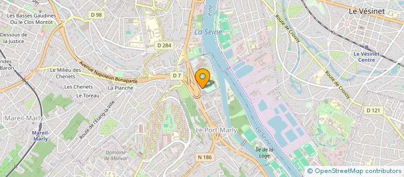 localisation de l'entreprise SCI DU 16 RUE JACQUES KELLNER  LE PORT-MARLY