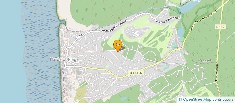 localisation de l'entreprise SCI DU 16 RUE SAINT NICOLAS  NEUFCHATEL-HARDELOT