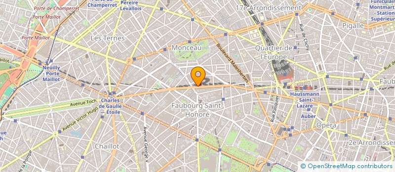 localisation de l'entreprise SCI DU 160 BD HAUSSMANN  PARIS