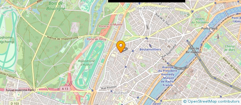 localisation de l'entreprise SCI DU 161 BD PEREIRE  PARIS