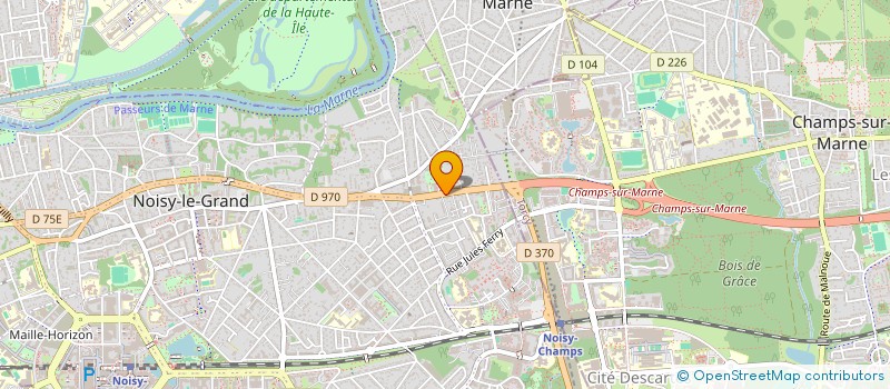 localisation de l'entreprise SCI DU 162 AVE EMILE COSSONNEAU à NOISY-LE-GRAND