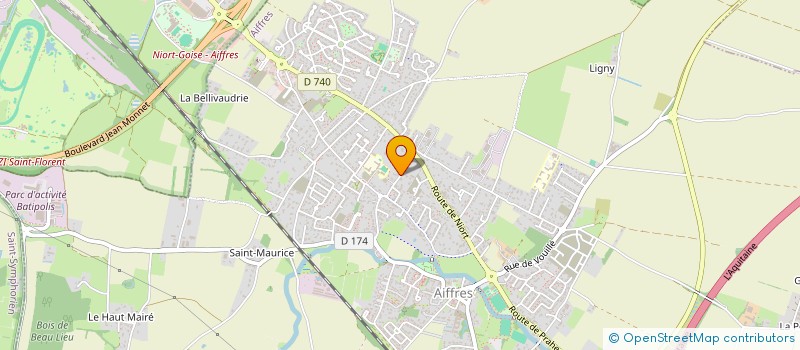 localisation de l'entreprise SCI DU 164  AIFFRES