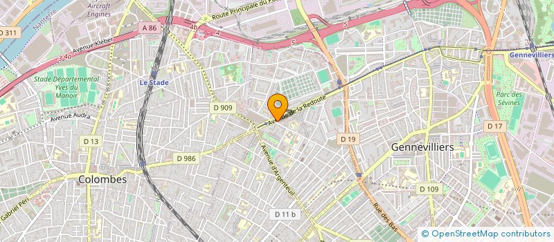 localisation de l'entreprise SCI DU 164 RUE EMILE ZOLA à ASNIERES-SUR-SEINE