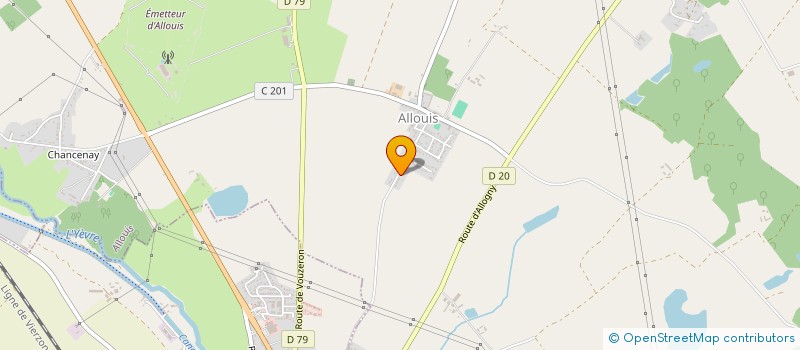 localisation de l'entreprise SCI DU 164 RUE JEANNE D'ARC  ALLOUIS