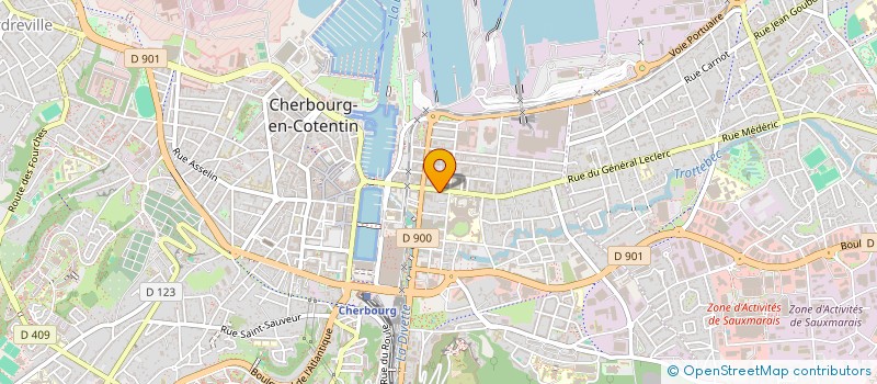 localisation de l'entreprise SCI DU 165 AVENUE DE PARIS à CHERBOURG-EN-COTENTIN