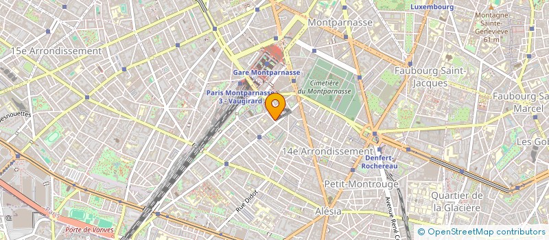 localisation de l'entreprise SCI DU 168 RUE SAINT CHARLES  PARIS