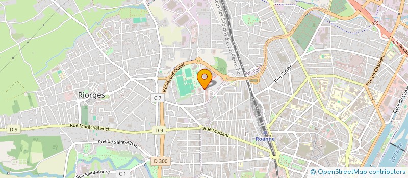 localisation de l'entreprise SCI DU 169 RUE GALLIENI à RIORGES