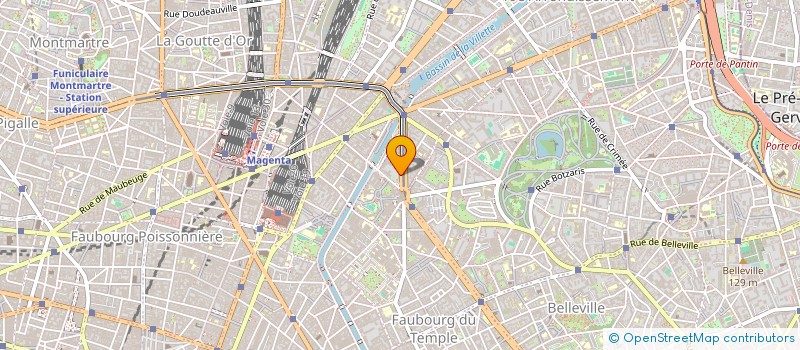 localisation de l'entreprise SCI DU 17-19 R DE L ATLAS  PARIS