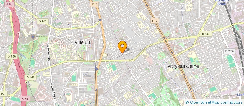 localisation de l'entreprise SCI DU 17 ALLEE NICOLAS CARNOT LE RAINCY  VILLEJUIF