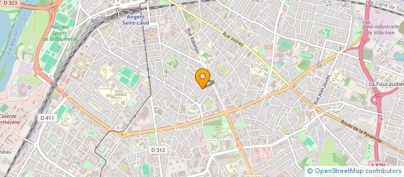 localisation de l'entreprise SCI DU 17 AOUT à ANGERS