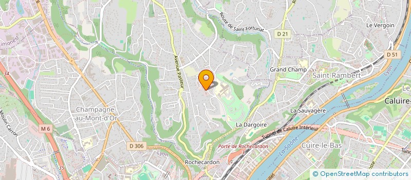 localisation de l'entreprise SCI DU 17 AVENUE CHARLES DE GAULLE  SAINT-DIDIER-AU-MONT-D OR