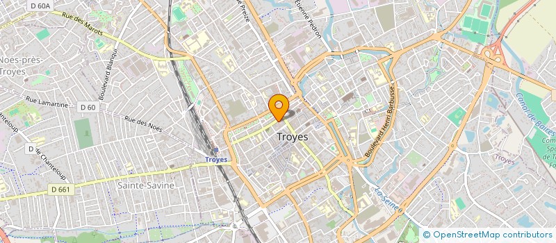 localisation de l'entreprise SCI DU 17 COLONEL DRIANT à TROYES