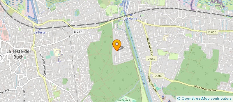 localisation de l'entreprise SCI DU 17 GRANDE RUE à LA TESTE-DE-BUCH