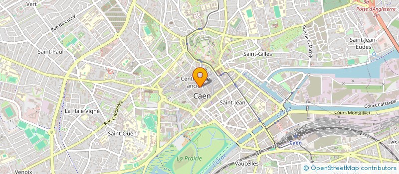 localisation de l'entreprise SCI DU 17 IMPASSE DU BIEF à CAEN