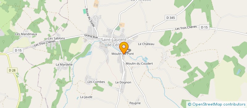 localisation de l'entreprise SCI DU 17 PLACE SADI CARNOT à SAINT-CLAUD