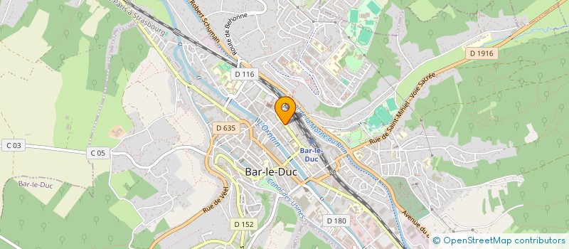 localisation de l'entreprise SCI DU 17 RUE ALLENDE à BAR-LE-DUC