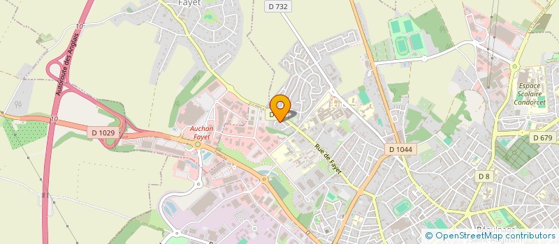 localisation de l'entreprise SCI DU 17 RUE DU JEU DE BATTOIR à SAINT-QUENTIN