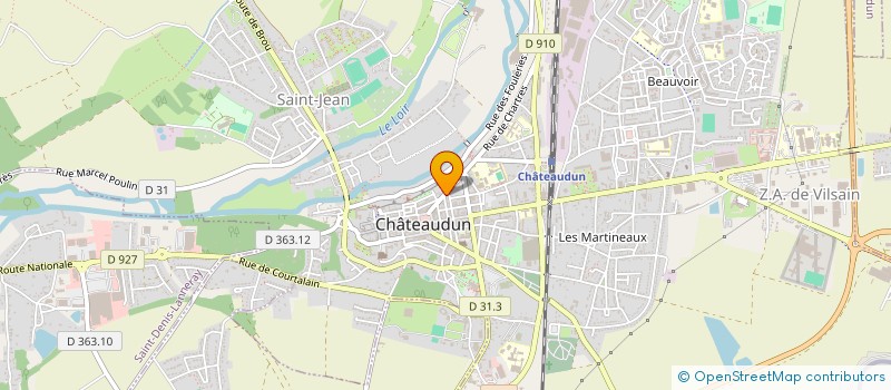 localisation de l'entreprise SCI DU 17 RUE JEAN MOULIN à CHATEAUDUN