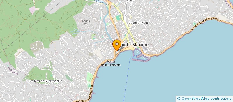 localisation de l'entreprise SCI DU 17 RUE MAGALI à SAINTE-MAXIME