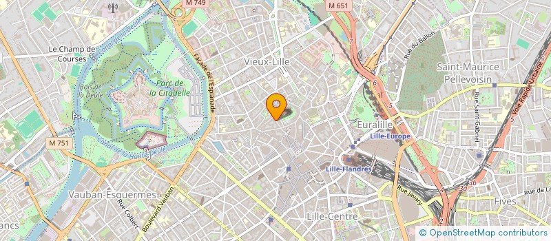 localisation de l'entreprise SCI DU 17 RUE MASUREL  LILLE