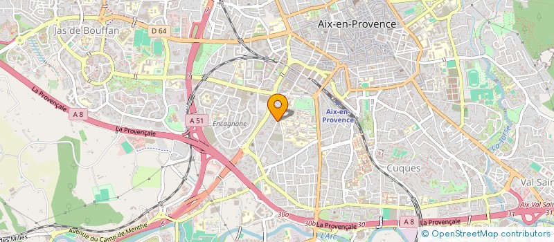 localisation de l'entreprise SCI DU 17 RUE MONCLAR à AIX-EN-PROVENCE