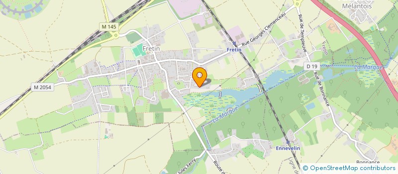 localisation de l'entreprise SCI DU 17 RUE VICTOR HUGO à FRETIN