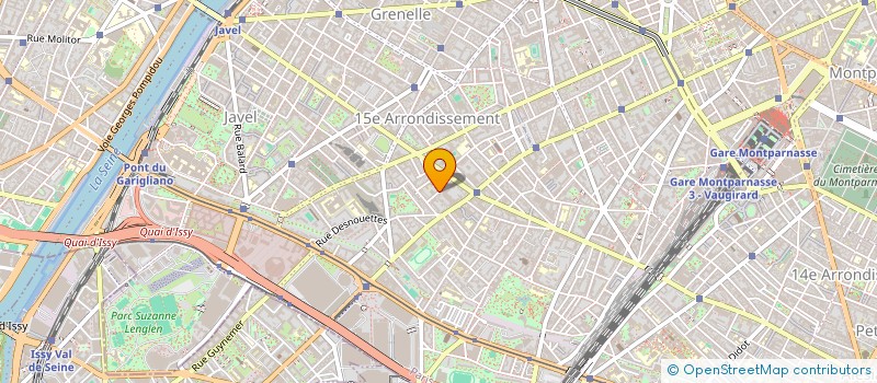 localisation de l'entreprise SCI DU 170 RUE BLOMET  PARIS