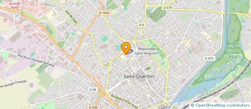 localisation de l'entreprise SCI DU 1716 RUE DE GUISE à SAINT-QUENTIN