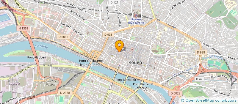 localisation de l'entreprise SCI DU 173 175 RUE DU GROS HORLOGE à ROUEN