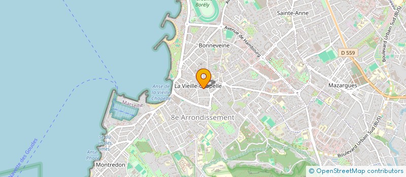 localisation de l'entreprise SCI DU 177 CHEMIN DE MAZARGUES à MARSEILLE